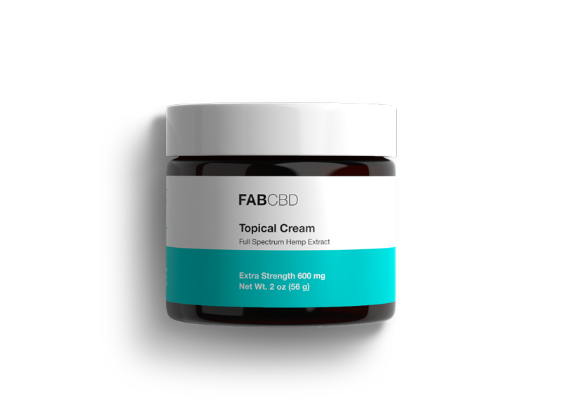 Fab CBD Topical Cream, Extra Strength, 2 oz