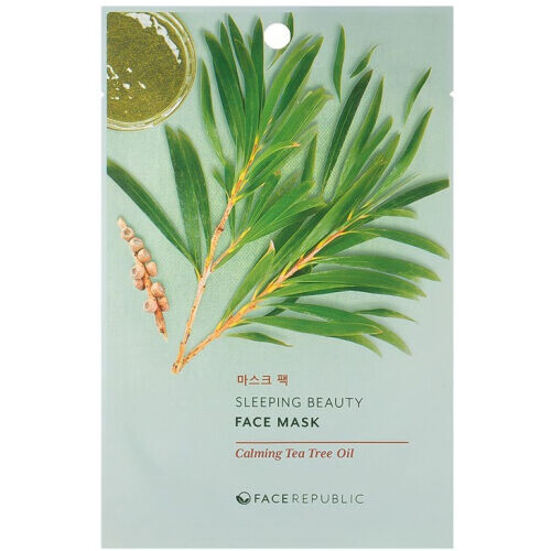 Sleeping Beauty Face Mask Calming Tea Tree Oil