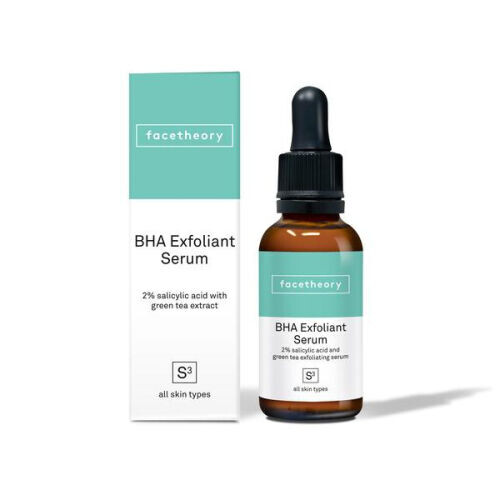 BHA Exfoliating Serum S3 With 2% Salicylic Acid And Green Tea Extract - Unscented