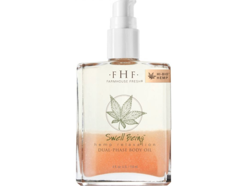 Farm House Fresh Dual Phase Body Oil, Swell Being, 4 fl oz/118 mL