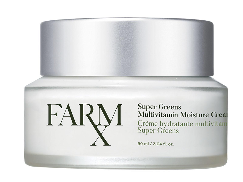 Farm Rx Super Greens Multivitamin Moisture Cream, 3.04 fl oz/90 mL
