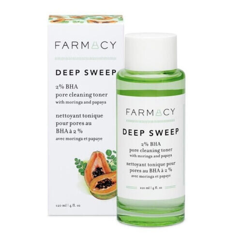 Deep Sweep 2% BHA Pore Cleansing Toner With Moringa + Papaya