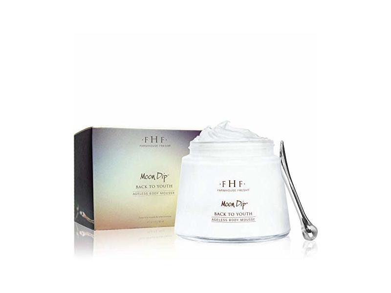 FarmHouse Fresh Back to Youth Ageless Body Mousse, Moon Dip, 8 fl oz/237 mL