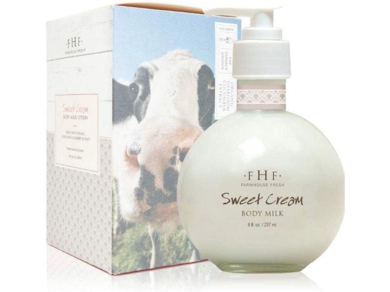 Farmhouse Fresh Body Milk, Sweet Cream, 8 fl oz/237 ml