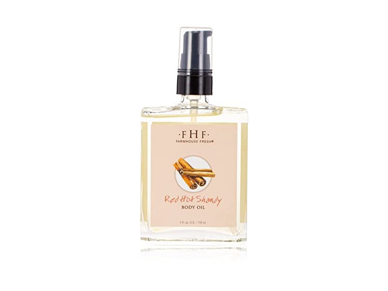 Farmhouse Fresh Body Oil, Red Hot Shandy, 4 fl oz/118 mL
