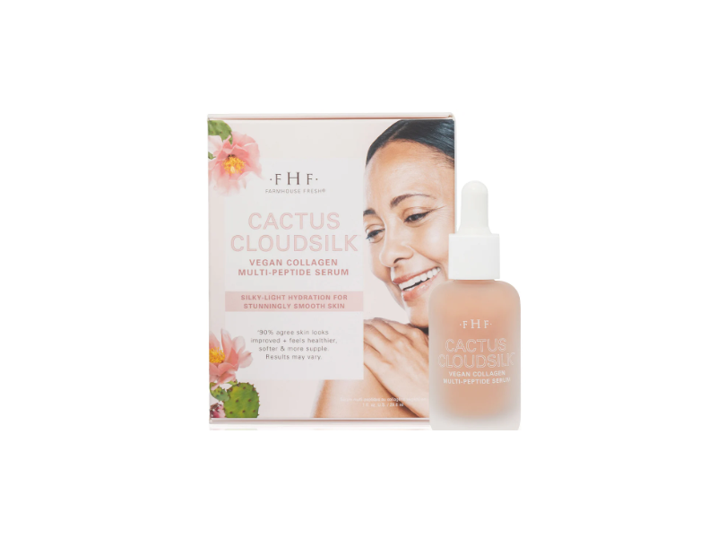 Farmhouse Fresh Cactus Cloudsilk Multi-Peptide Serum, 1 fl oz/29.6 mL