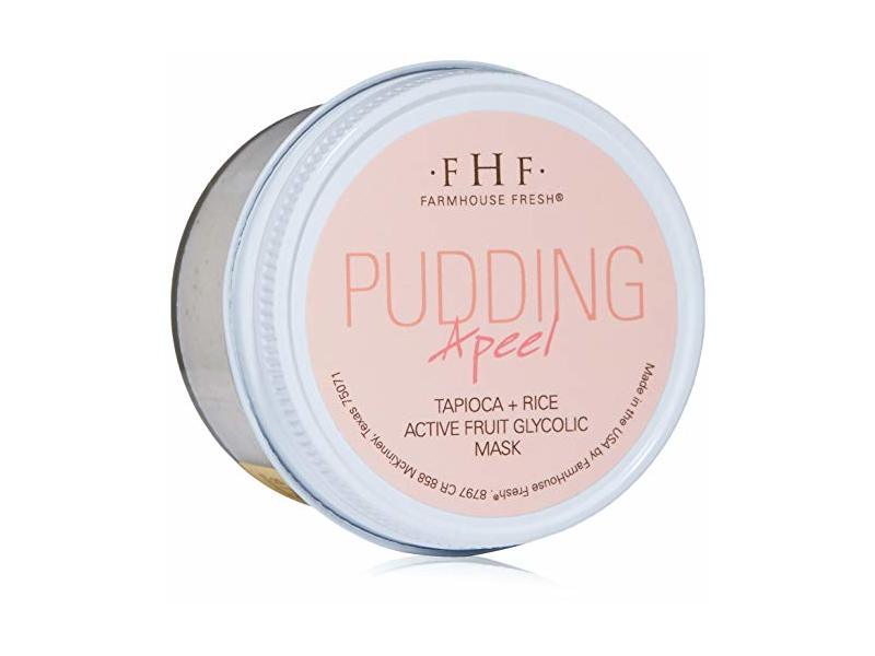 Farmhouse Fresh Glycolic Mask, Pudding Apeel, 3.2 fl oz/94.6 mL
