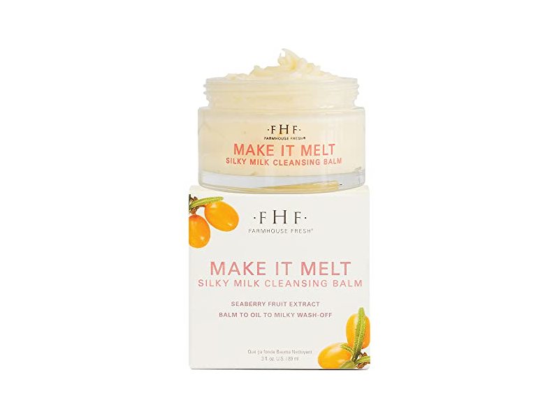 FarmHouse Fresh Make It Melt Silky Milk Cleansing Balm, 3 fl oz/89 mL