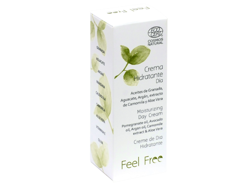 Feel Free Crema Hidratante Dia Moisturizing Day Cream, 1.69 fl oz/50 mL