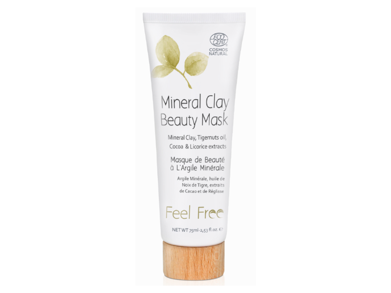 Feel Free Mineral Clay Beauty Mask, 2.53 fl oz/75 mL