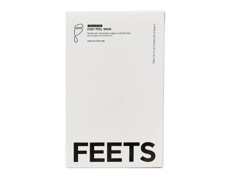 Feets Foot Peel Mask, 2.44 fl oz/72 mL