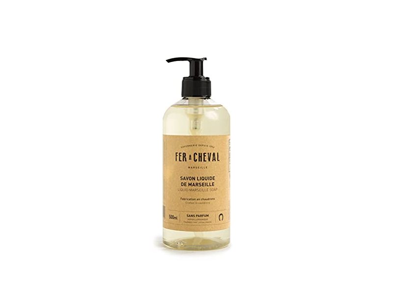Fer A Cheval Marseille Liquid Soap, 16.9 fl oz/500 mL