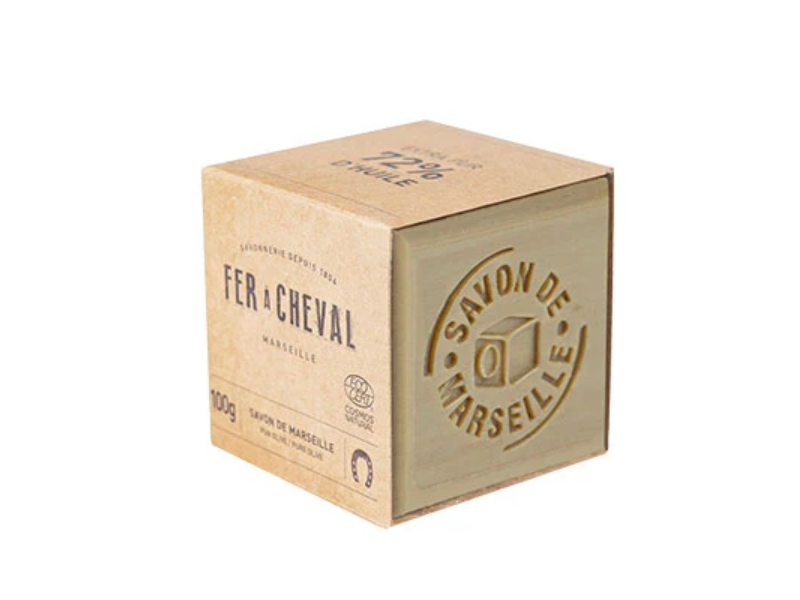 Fer A Cheval Olive Savon De Marseille Soap, 100 g