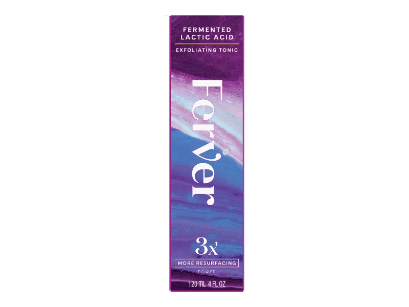 Ferver Exfoliating Tonic, Fermented Lactic Acid, 4 fl oz/120 mL