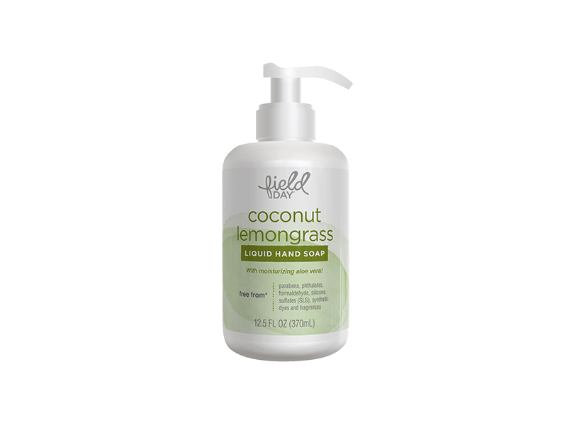 Field Day Coconut Lemongrass Liquid Hand Soap, 12.5 fl oz