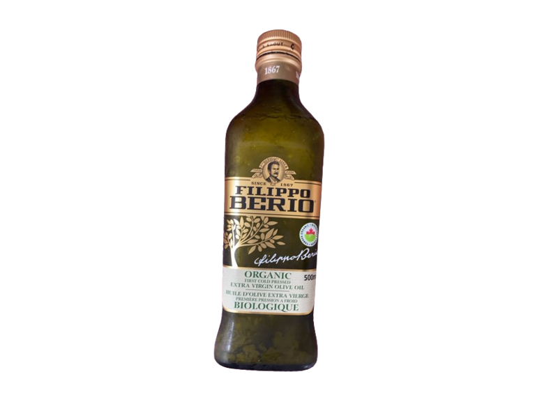 Filippo Berio Organic Extra Virgin Olive Oil, 500 mL