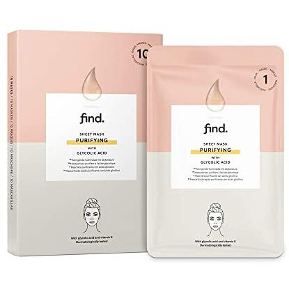 Sheet Mask Purifying With Glycolid Acid