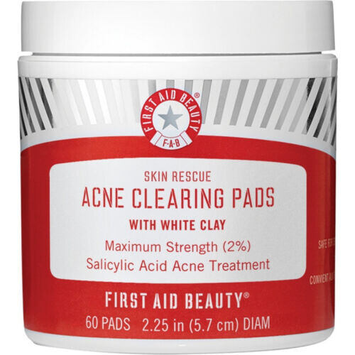 Skin Rescue Acne Clearing Pads With White Clay