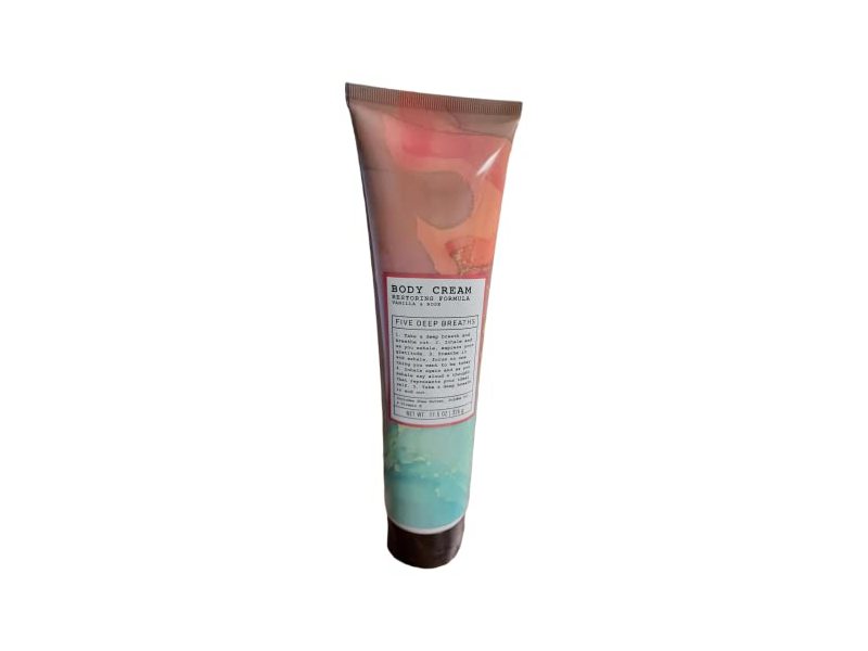 Five Deep Breaths Body Cream, Vanilla Rose, 11.5 oz/326 g