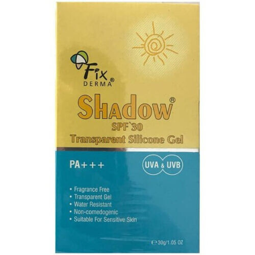 Shadow Sunscreen SPF 30 Transparent Silicone Gel