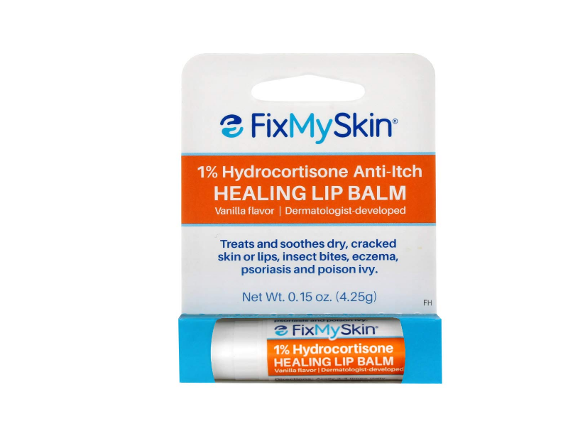 FixMySkin Healing Lip Balm, Vanilla, 0.15 oz/4.25 g