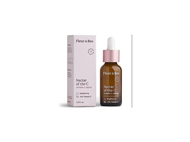 Fleur & Bee Nector Serum, Vitamin C ,1.0 fl oz/30 mL