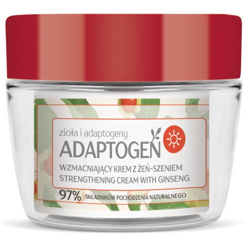 Adaptogen Strengthening Day Cream With Ginseng