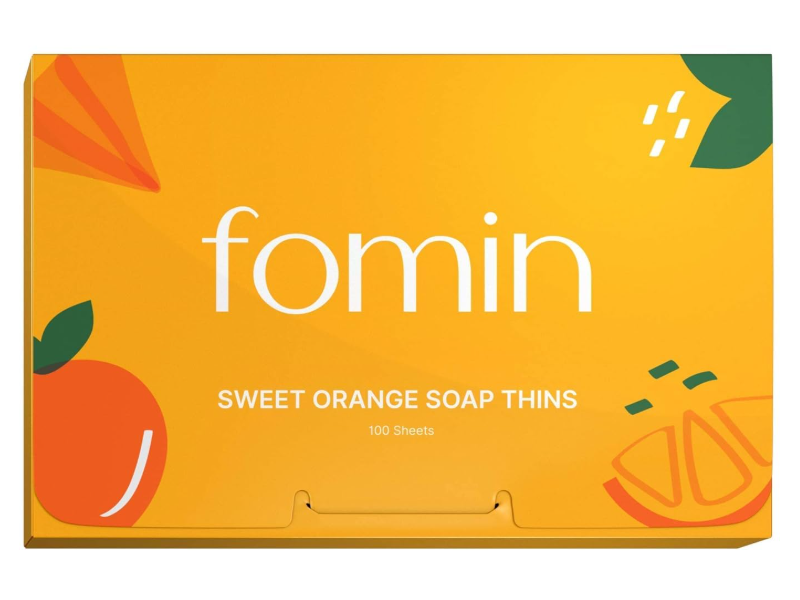 Fomin Soap Thins, Sweet Orange, 100 Count