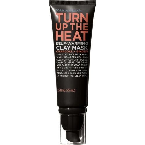 Turn Up The Heat Self-Warming Clay Mask Charcoal + Ginger