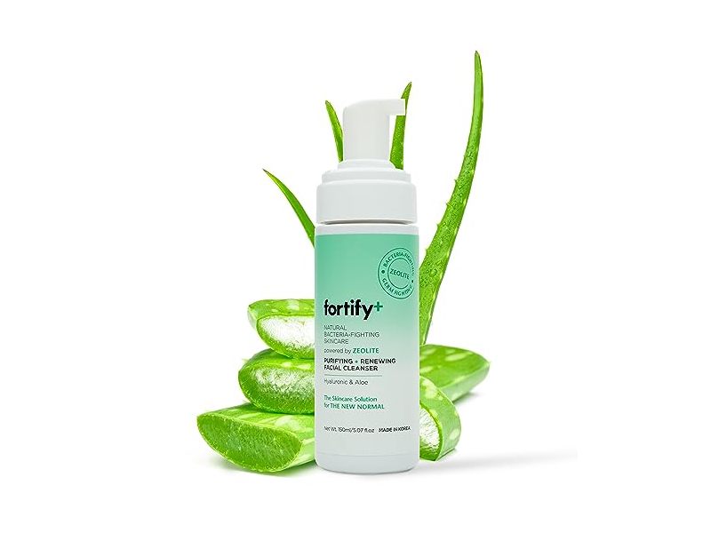 Fortify Hydrating Foaming Facial Cleanser, 5.07 fl oz/150 mL
