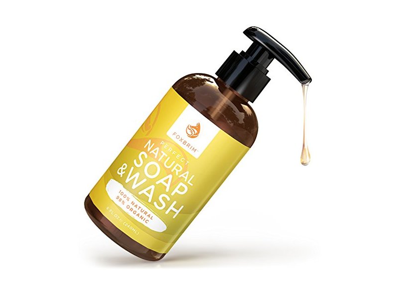 Foxbrim Perfect Natural Soap & Face Wash - 100% Natural 8OZ