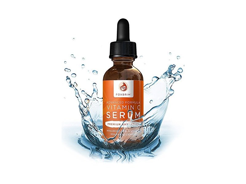 Foxbrim Vitamin C Serum for Face with Hyaluronic Acid