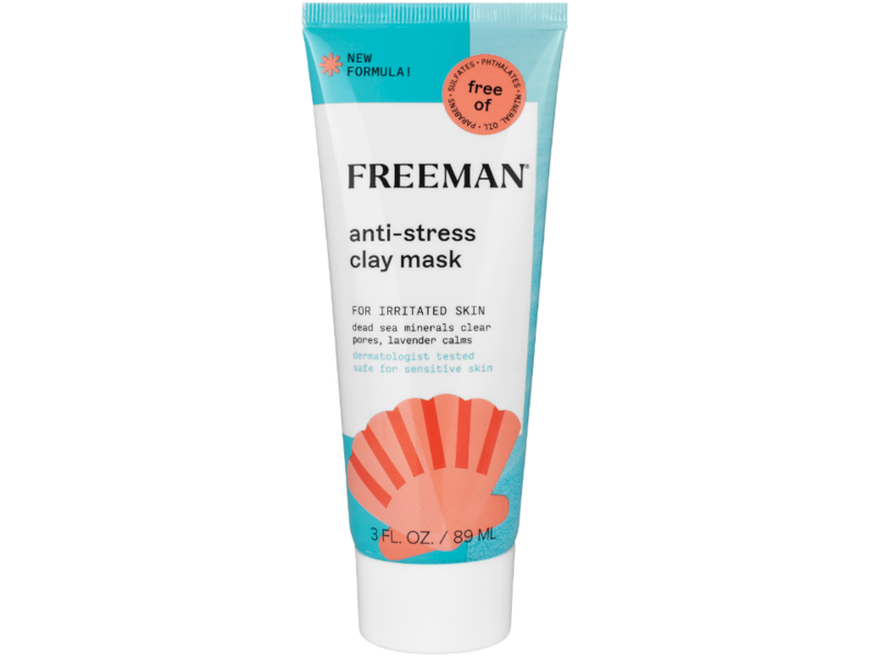 Freeman Anti-Stress Clay Mask, 3 fl oz/89 mL