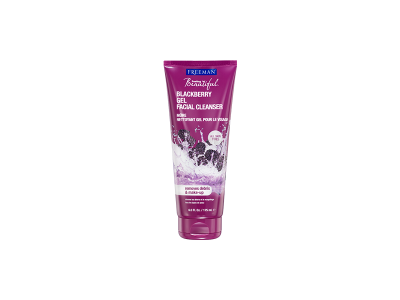 Freeman Blackberry Gel Facial Cleanser, 6 fl oz