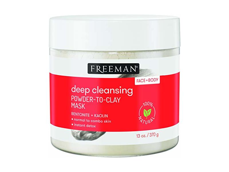 Freeman Deep Cleansing Powder-To-Clay Mask, 13 oz/370 g