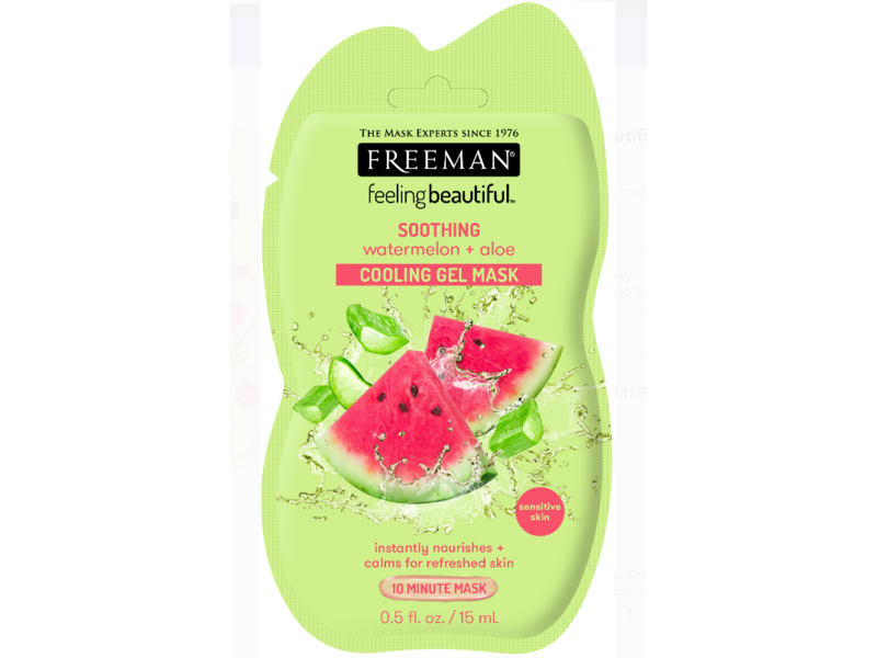Freeman Feeling Beautiful Soothing Cooling Gel Mask, 1 mask, 0.5 fl oz / 15 ml