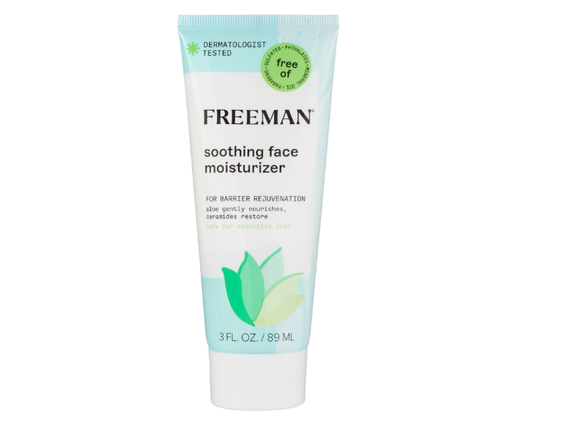 Freeman Soothing Face Moisturizer, Aloe & Ceramides, 3 fl oz/89 mL