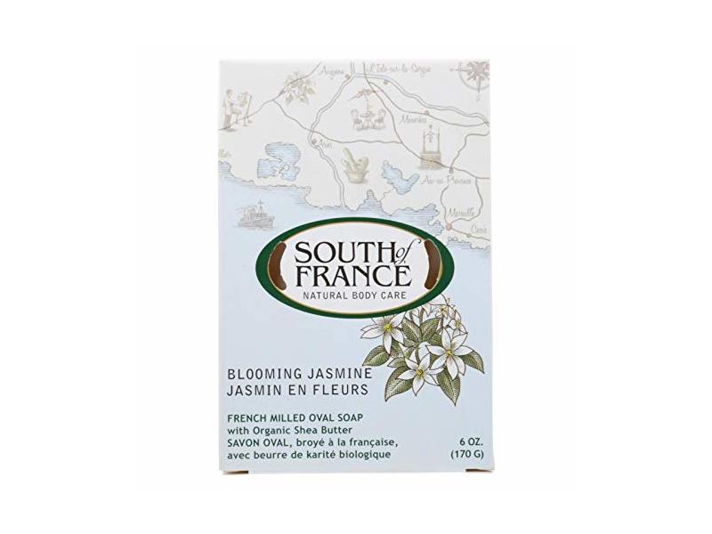 French Milled Oval Soap Blooming Jasmine South of France 6 oz Bar Soap