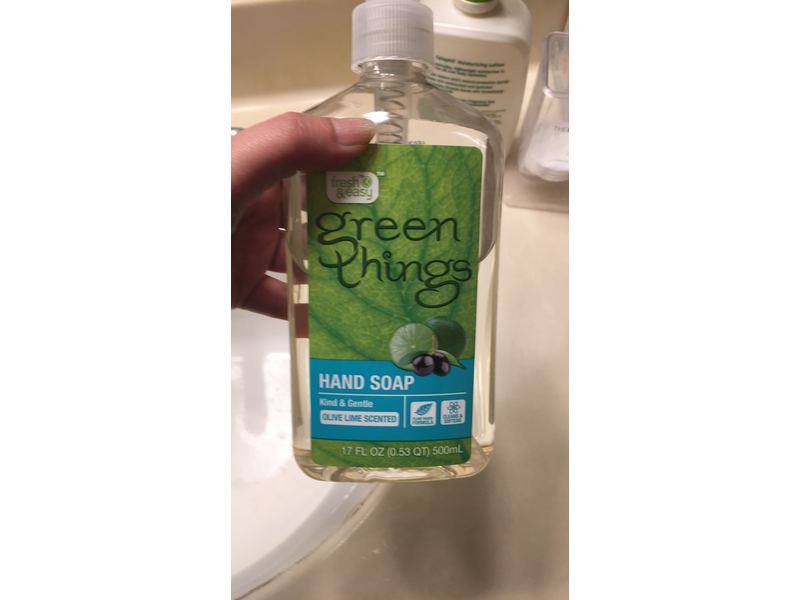 Fresh & Easy Green Things Hand Soap, 17 fl oz