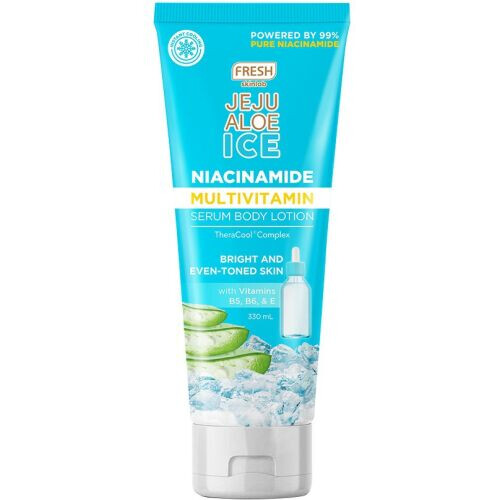 Jeju Aloe Ice Niacinamide Multivitamin Serum Body Lotion