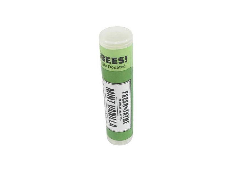 Fresh Thyme Beeswax Lip Balm, Mint Vanilla, 0.15 oz