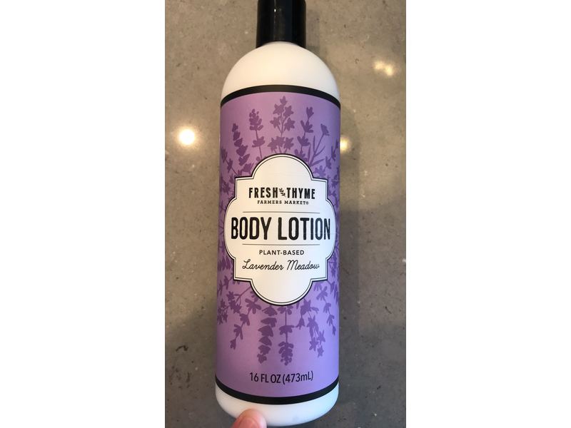 Fresh Thyme Body Lotion, Lavender Meadow, 16 fl oz