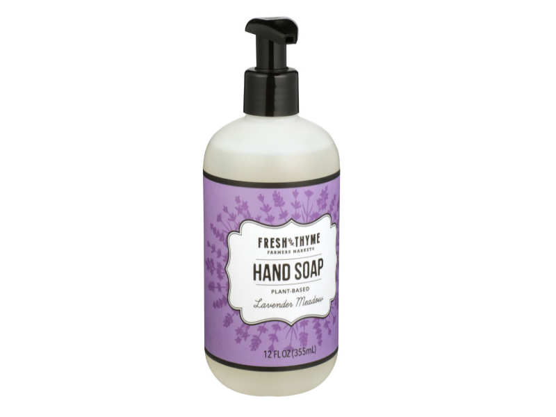 Fresh Thyme Hand Soap, Lavender Meadow, 12 fl oz/355 mL