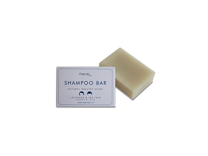 Friendly Soap Shampoo Bar, Lavender & Tea Tree, 95 gm