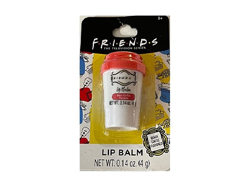 Friends Lip Balm, Black Coffee Flavored, 0.14 oz/4 g