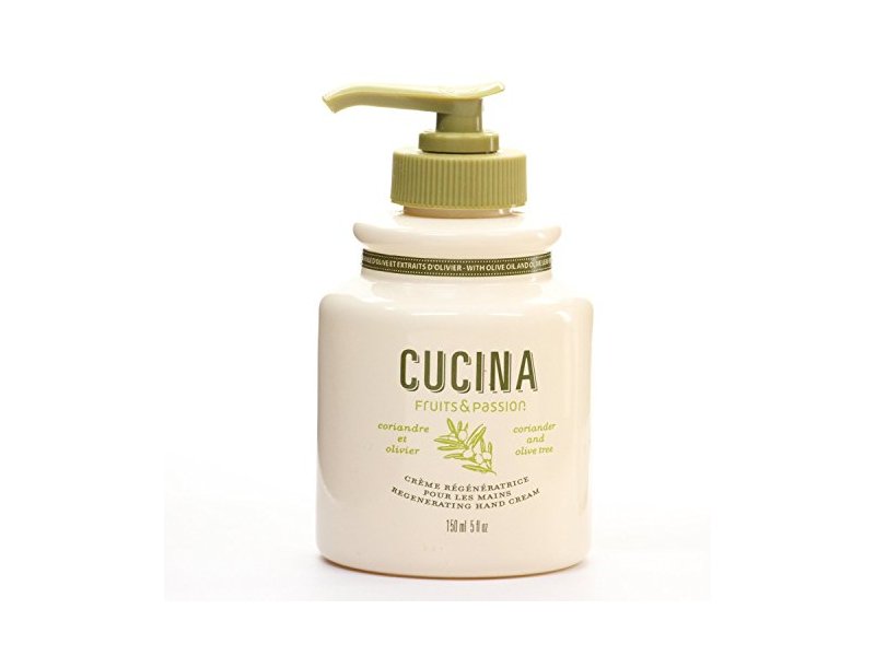 Fruits & Passion Cucina Regenerating Hand Cream Coriander and Olive Tree 5 Oz