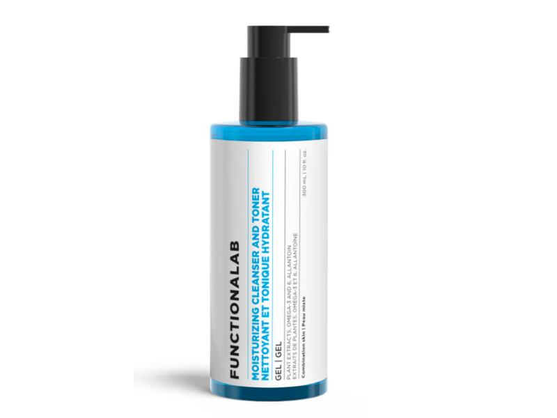 Functionalab Moisturizing Cleanser & Toner, 10 fl oz/300 mL