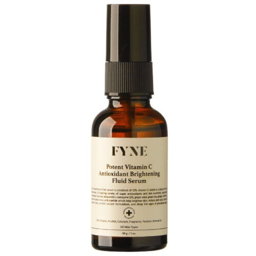 Potent Vitamin C Antioxidant Brightening Fluid Serum