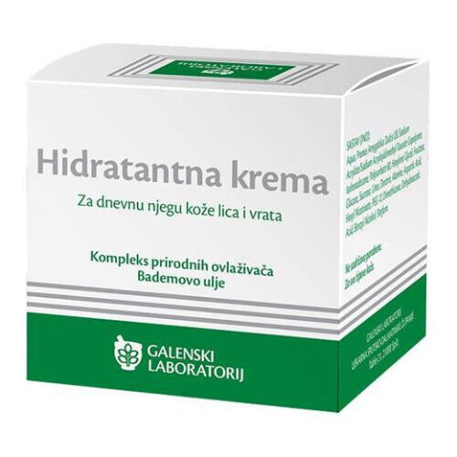 Moisturizing Cream - Face And Neck Day Care - Natural Moisturizer Complex - Almond Oil