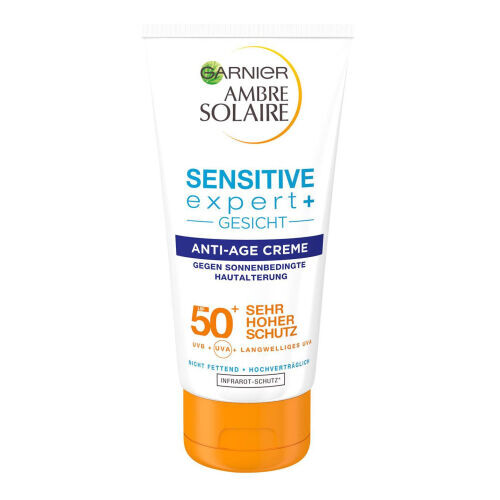 Sensitive Anti Ageing Face Sun Cream SPF 50+